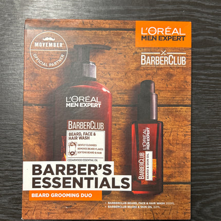L’Oréal Barber Club Beard Grooming Duo Set